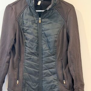 Women's Black Quilted Jacket